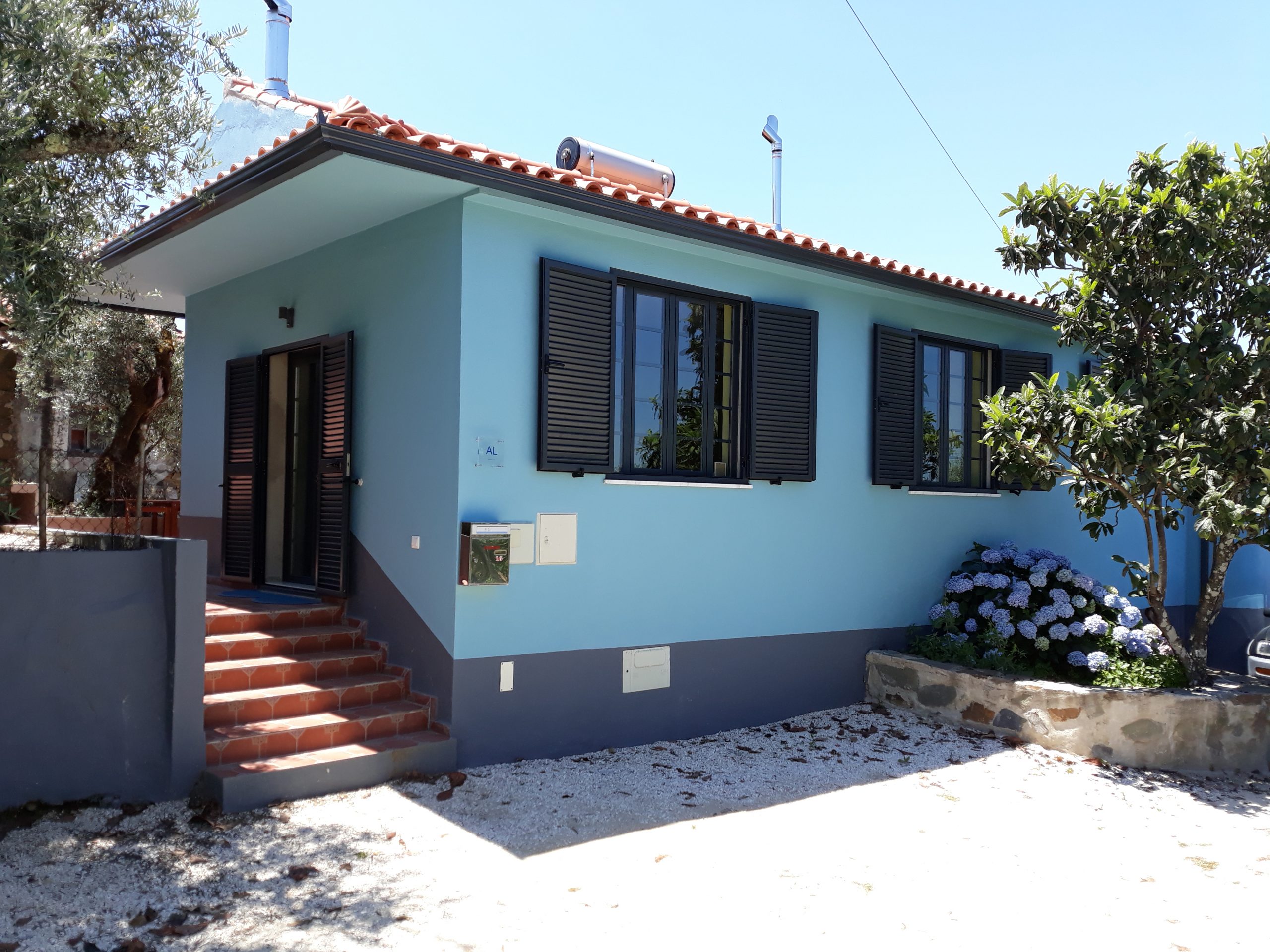 Drie marias huis ingang